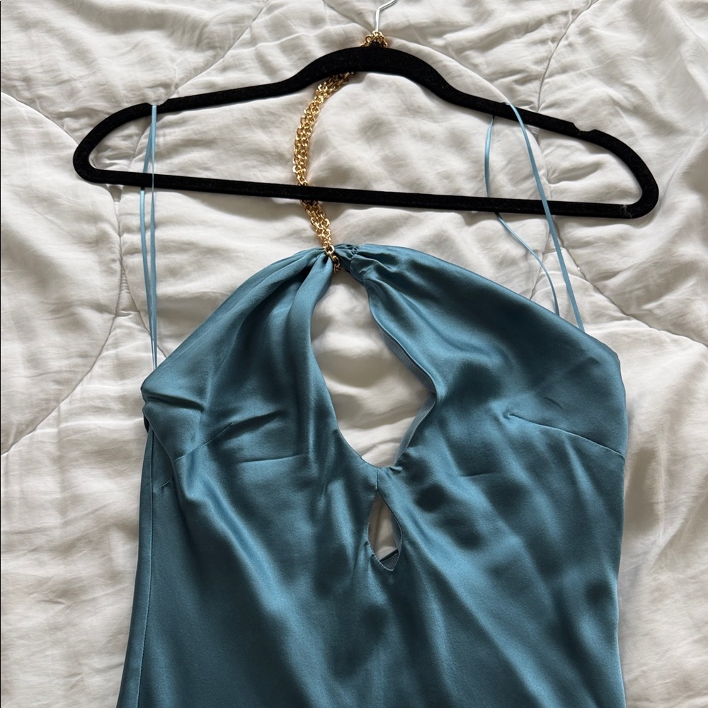 Reformation Yesenia Silk Dress